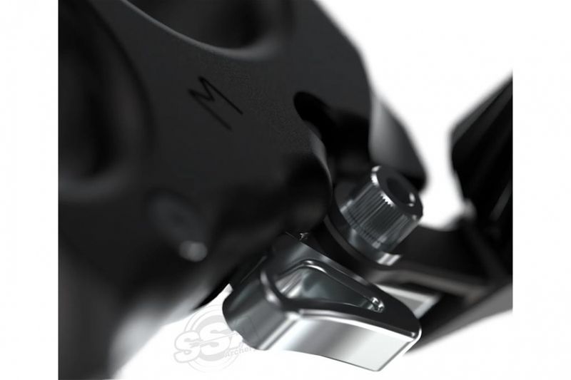 Ultraview UV Button Matte Black Stainless