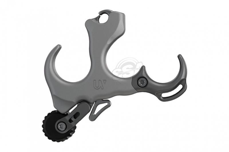 Ultraview UV Button Smoke Gray Aluminium